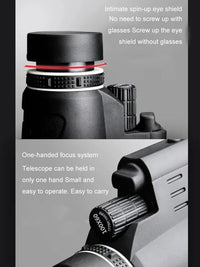 High Quality Long Range Portable HD Monocular Telescope Zoom-Telescopes-Golonzo
