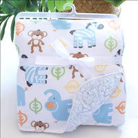Baby Blankets Thicken Double Layer Super Soft-Blankets-Golonzo