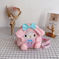 Sanrio Anime Character Plush Bag-Shoulder Bags-Golonzo