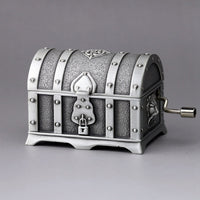 Pirate treasure chest Princess jewelry metal music box musical-Music Boxes-Golonzo
