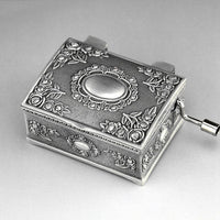 Pirate treasure chest Princess jewelry metal music box musical-Music Boxes-Golonzo