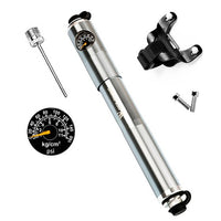 Portable Frame Bicycle Pump with Gauge-Bicycle Pumps-Golonzo