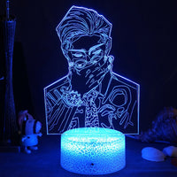 Anime Jujutsu Kaisen Night Light Decoration RGB 3D Lamp-LED Signs-Golonzo
