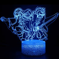 Demon Slayer Anime LED RGB Lamp-LED Signs-Golonzo
