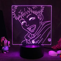 Anime Jujutsu Kaisen Night Light Decoration RGB 3D Lamp-LED Signs-Golonzo