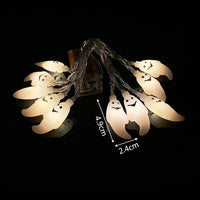 Halloween Pumpkin Ghost Skeletons Bat Spider Led Light String Festival Bar Home Party-LED light Bulbs-Golonzo