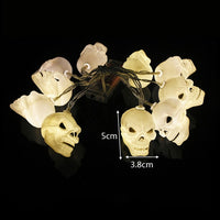 Halloween Pumpkin Ghost Skeletons Bat Spider Led Light String Festival Bar Home Party-LED light Bulbs-Golonzo