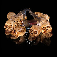Halloween Pumpkin Ghost Skeletons Bat Spider Led Light String Festival Bar Home Party-LED light Bulbs-Golonzo