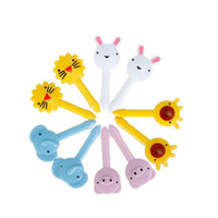 6/8/10pcs Mini Animal Fruit Fork-Forks-Golonzo