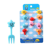6/8/10pcs Mini Animal Fruit Fork-Forks-Golonzo