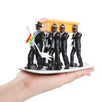 Ghana Cosplay Coffin Dance Ghana Dancing Pallbearers Figure Action Funeral Ghana Dancing-statue-Golonzo