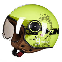 Nice-Looking Design Motorcycle Helmet - Open Face Vintage Helmet-Motorcycle Helmets-Golonzo