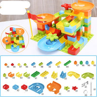 Marble Race Run DIY Maze Balls Building Blocks-Toys-Golonzo