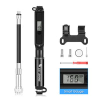 Portable Frame Bicycle Pump with Gauge-Bicycle Pumps-Golonzo