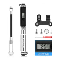 Portable Frame Bicycle Pump with Gauge-Bicycle Pumps-Golonzo