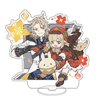 Genshin Impact Acrylic Stand Model Plate Desk Decor Standing Sign-Decor-Golonzo