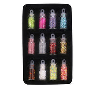 Nail Glitter Powder Case Set-Sequins & Glitter-Golonzo