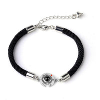 Letter Love Memory - Projection Pendant Necklace-Necklaces-Golonzo