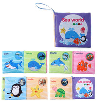Hand Puppet Fabric Books - Baby Educational Cloth Book-Toys-Golonzo