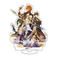 Genshin Impact Acrylic Stand Model Plate Desk Decor Standing Sign-Decor-Golonzo