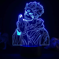 Anime Jujutsu Kaisen Night Light Decoration RGB 3D Lamp-LED Signs-Golonzo