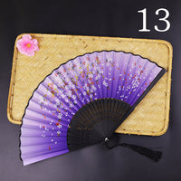 Bamboo Antique Folding Fan - Chinese Style Fan-Fan-Golonzo