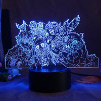 Demon Slayer Anime LED RGB Lamp-LED Signs-Golonzo