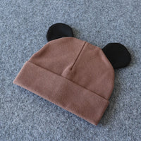 Baby Hat With Ears Cotton Warm Accessories Baby Girl Boy-baby and toddler outfits-Golonzo