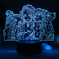 Demon Slayer Anime LED RGB Lamp-LED Signs-Golonzo