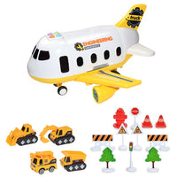 Kids Airplane Toy - Aircraft Large Size Passenger Plane-Toy Airplanes-Golonzo