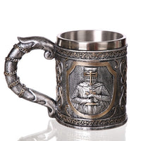Templar Crusader Mug Suit Of Armor Knight Coffee Cup-Coffee and Tea Cups-Golonzo