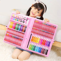 42-208pcs Children Art Watercolor Pencil Set-Art & Drawing Toys-Golonzo