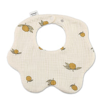 360° Baby Cotton Gause Feeding Flower Shape Aprons-Aprons-Golonzo