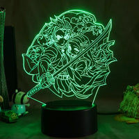 Demon Slayer Anime LED RGB Lamp-LED Signs-Golonzo