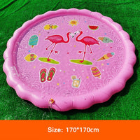 Water Mat Children's mat Summer Beach Inflatable Spray Water-Bath Mat and Rug-Golonzo