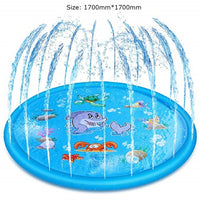 Water Mat Children's mat Summer Beach Inflatable Spray Water-Bath Mat and Rug-Golonzo