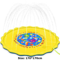 Water Mat Children's mat Summer Beach Inflatable Spray Water-Bath Mat and Rug-Golonzo