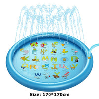 Water Mat Children's mat Summer Beach Inflatable Spray Water-Bath Mat and Rug-Golonzo