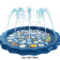 Water Mat Children's mat Summer Beach Inflatable Spray Water-Bath Mat and Rug-Golonzo