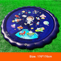 Water Mat Children's mat Summer Beach Inflatable Spray Water-Bath Mat and Rug-Golonzo