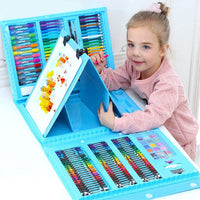 42-208pcs Children Art Watercolor Pencil Set-Art & Drawing Toys-Golonzo