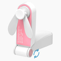 Usb Mini Fold Fan Electric Portable Hold Small Air Cooler Originality Charging Household Electrical Appliances Desktop Ventilado|Fans|-Fans-Golonzo