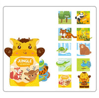 Hand Puppet Fabric Books - Baby Educational Cloth Book-Toys-Golonzo