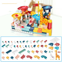 Marble Race Run DIY Maze Balls Building Blocks-Toys-Golonzo