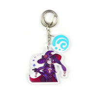 Genshin Impact Acrylic Keychains Pendant-Keychains-Golonzo