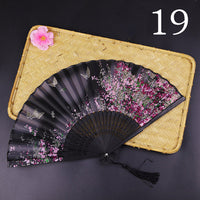 Bamboo Antique Folding Fan - Chinese Style Fan-Fan-Golonzo