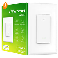Smart Switch - Wi-fi Light Switch Compatible With Alexa And Google Assistant-Light Switches-Golonzo