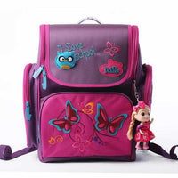 Girls Cartoon School Bags - Orthopedic Children Backpack-School Bags-Golonzo
