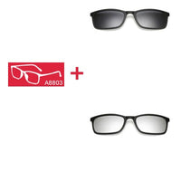 5 In 1 Polarized Sunglasses - Magnetic Clip On Glasses-Sunglasses-Golonzo