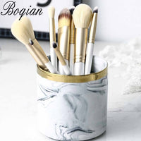 Diamond Nail Brush Holder Storage Case Bag Shining Makeup-Makeup Brushes-Golonzo